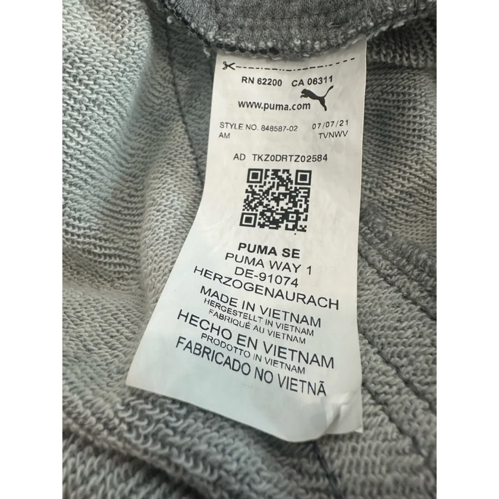 Men's Puma Gray Shorts XL